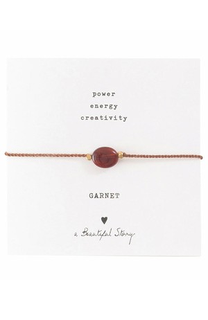 Gemstone Cards Bracelet - various colors from Sophie Stone