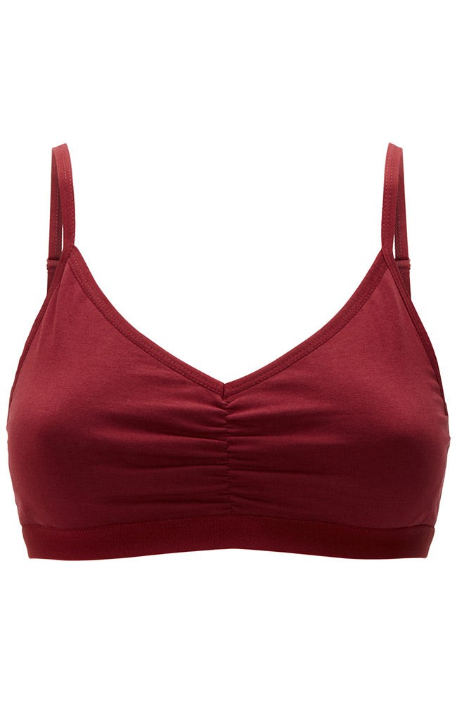 Soft Bra Burgundy from Sophie Stone