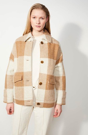 Chelan jacket check from Sophie Stone