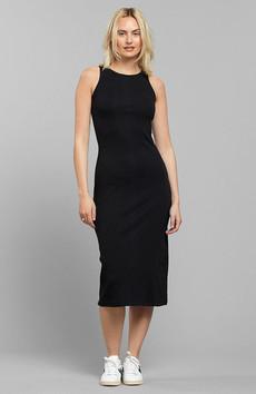 Motala rib dress black via Sophie Stone