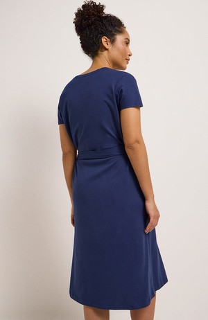 Wrap dress night blue from Sophie Stone