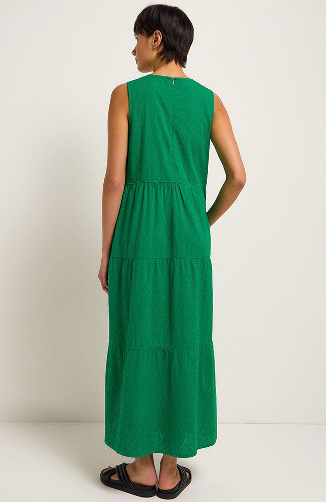 Maxi dress textured green from Sophie Stone