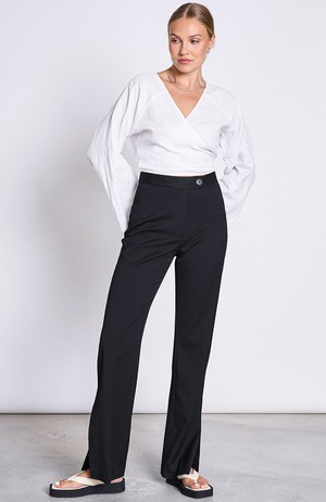 Rora wrap blouse white from Sophie Stone