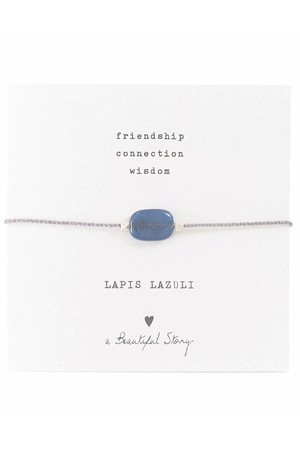 Gemstone Cards Bracelet - various colors from Sophie Stone