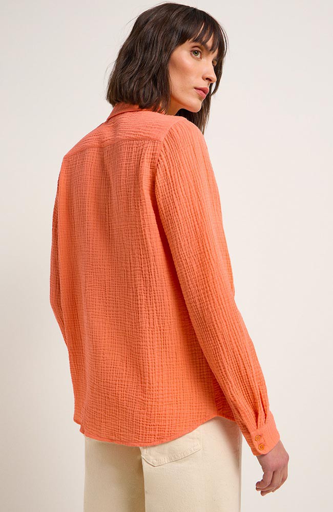 Blouse textured coral from Sophie Stone