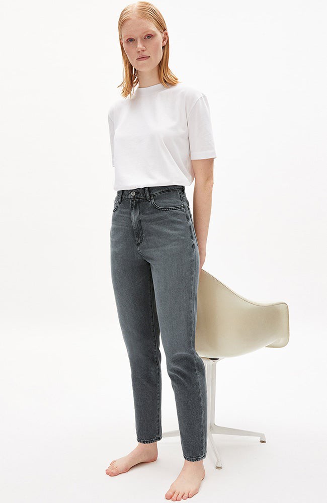 Mairaa Mom jeans clouded gray from Sophie Stone