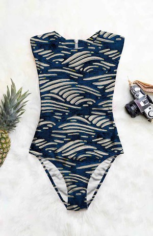 Alaska zip-up swimsuit from Sophie Stone