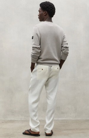 Ethic linen pants off white from Sophie Stone