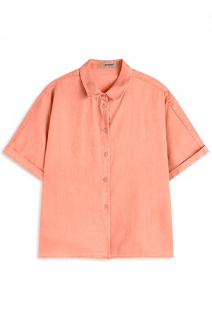 Melania blouse papaya from Sophie Stone