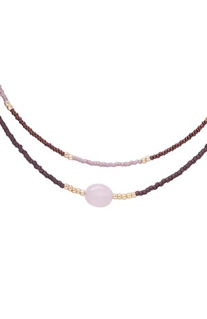 Devotion Rose Quartz necklace from Sophie Stone