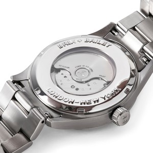Brix+Bailey Men's Navy Steel Automatic Chronograph Watch from Sostter