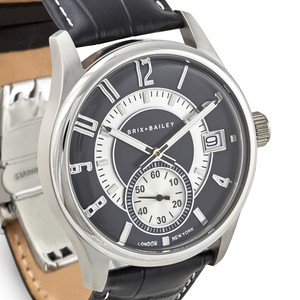 Brix + Bailey 316L Stainless Steel Quartz Watch 40mm from Sostter