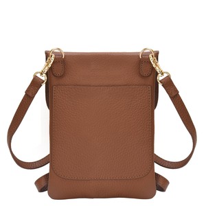 Tan Crossbody Mini Phone Bag from Sostter