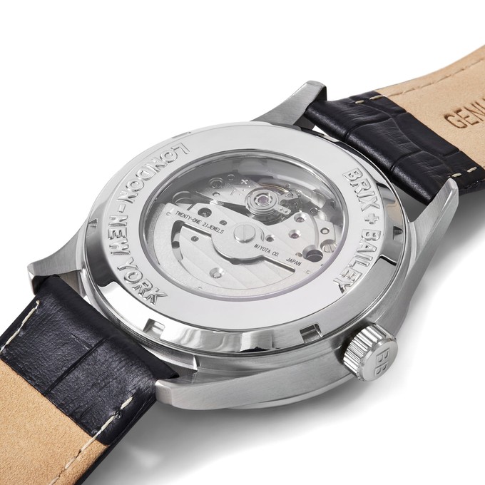 Brix+Bailey Wade Auto Watch - 316L Single-Hand Design from Sostter