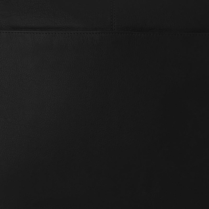 Black Leather Everyday Tote from Sostter