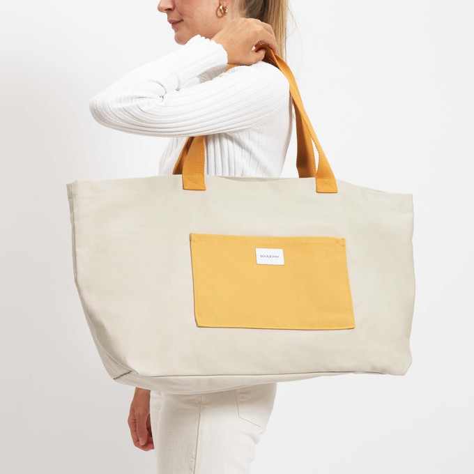 Shopper - Sand/Mustard from Souleway