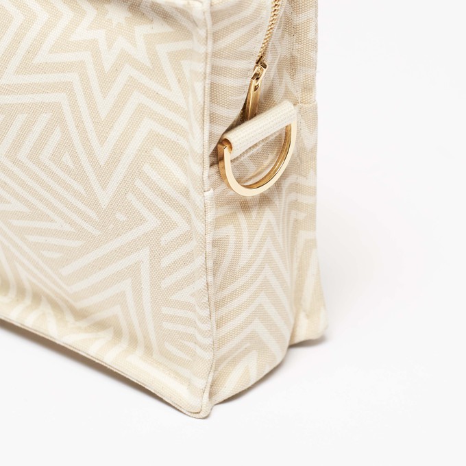 SbS Toiletry Bag M - Star Explosion White from Souleway