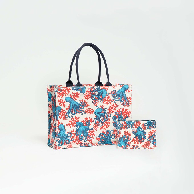 SbS Tote Bag L Set - The Octopuses from Souleway