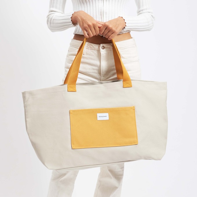 Shopper - Sand/Mustard from Souleway