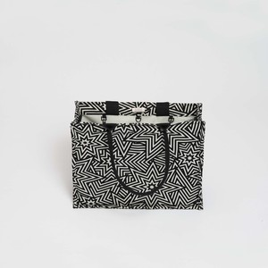 SbS Tote Bag L - Star Explosion Black from Souleway