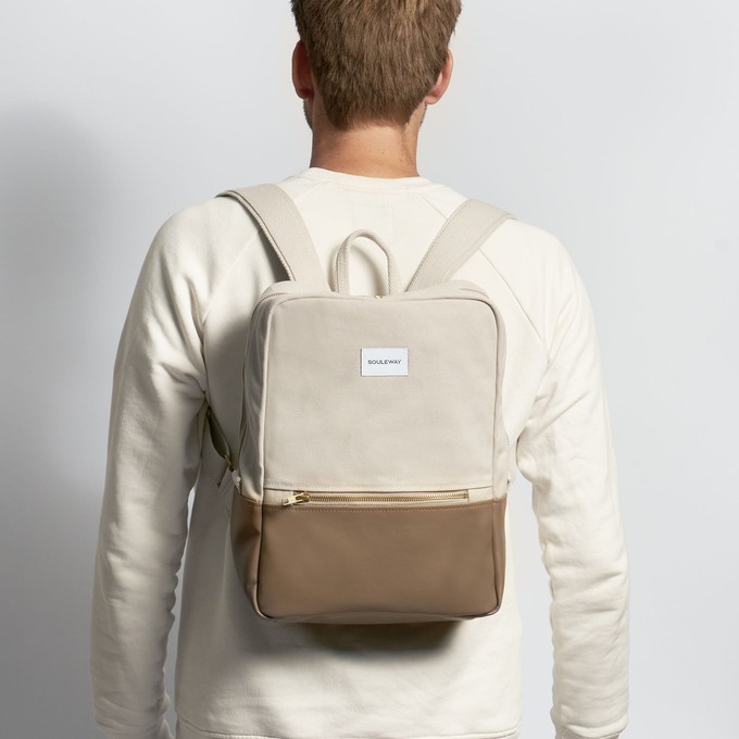 Daypack Two-Tone - Sand/Mocha from Souleway