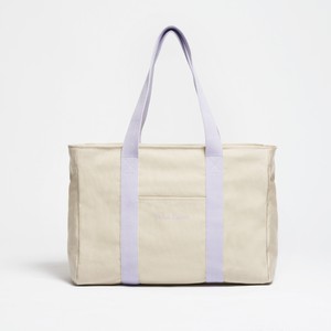 Yoga Tote - Sand/Lavender from Souleway