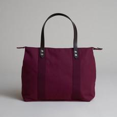 Daily Tote - Bordeaux Red via Souleway