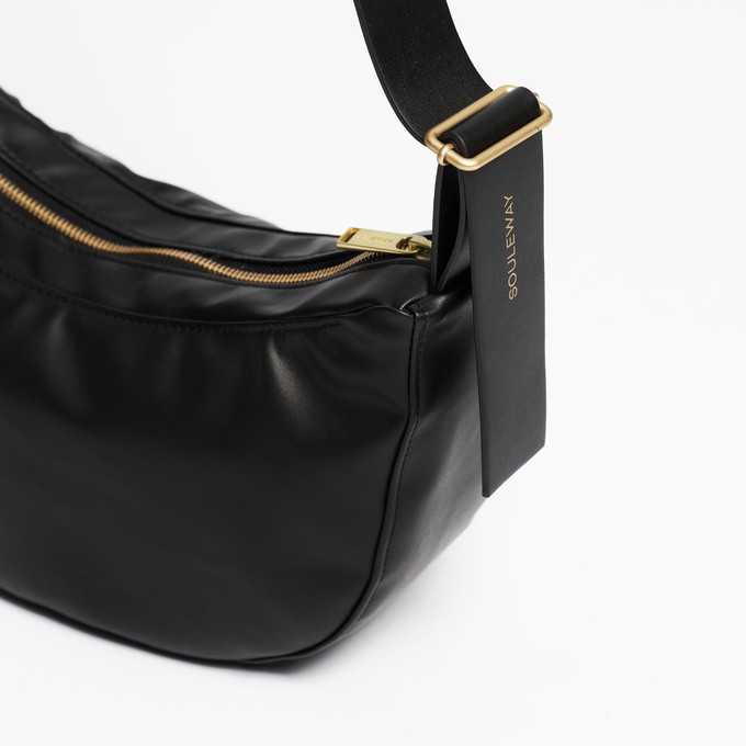 Half Moon Bag S - Night Black from Souleway