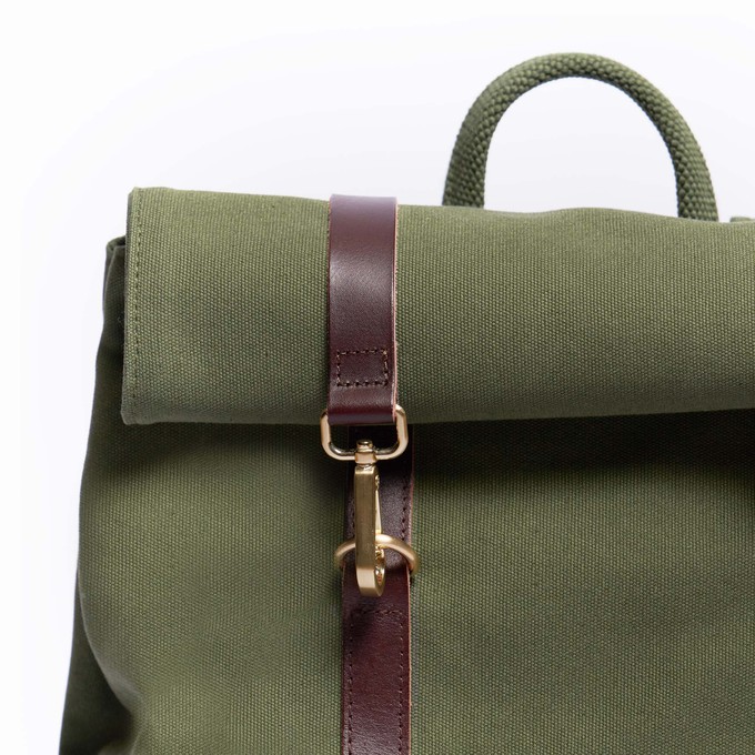 Premium Backpack - Dark Olive from Souleway