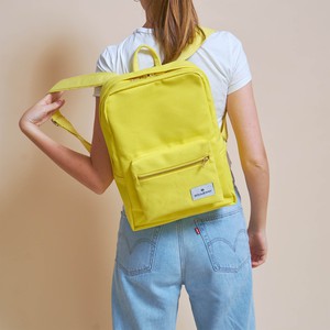 Casual Backpack (imperfect) - Bright Lemon from Souleway