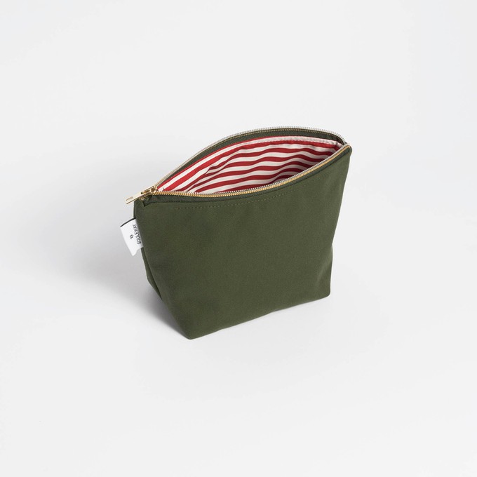 Cosmetic Bag - Dark Olive from Souleway