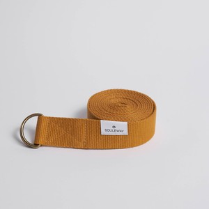 Yoga Strap - Mustard Yellow from Souleway