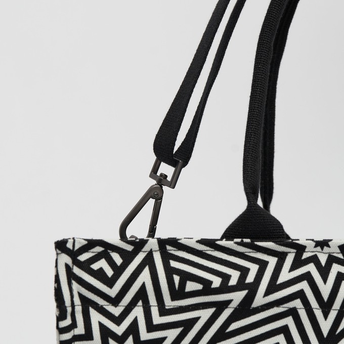 SbS Tote Bag L - Star Explosion Black from Souleway