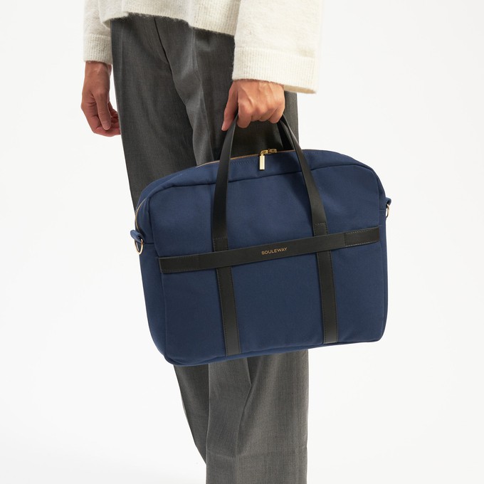 Laptop Bag - Navy Blue from Souleway