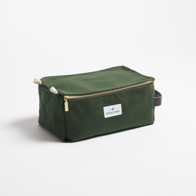 Classic Washbag L - Forest Green from Souleway