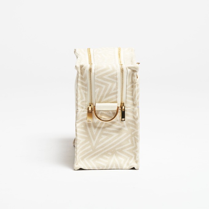 SbS Toiletry Bag L - Star Explosion White from Souleway