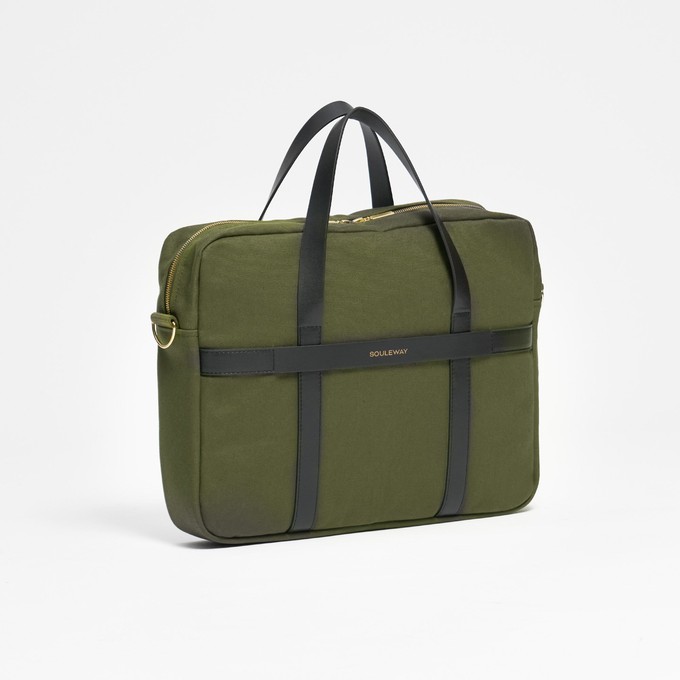 Laptop Bag - Dark Olive from Souleway