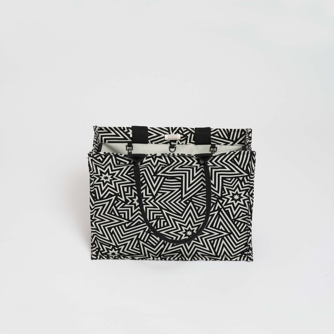 SbS Tote Bag L Set - Star Explosion Black from Souleway