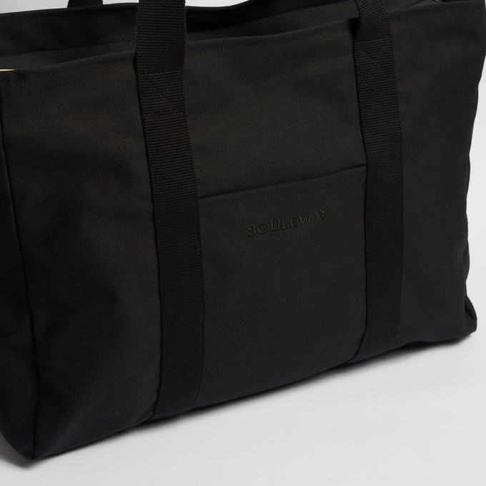 Yoga Tote - Black/Black from Souleway