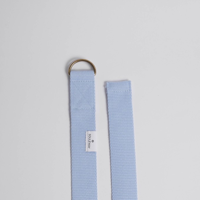 Yoga Strap - Dusty Blue from Souleway