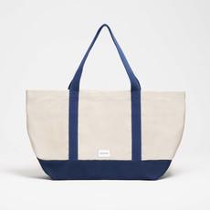 Beach Bag - Sand/Navy via Souleway