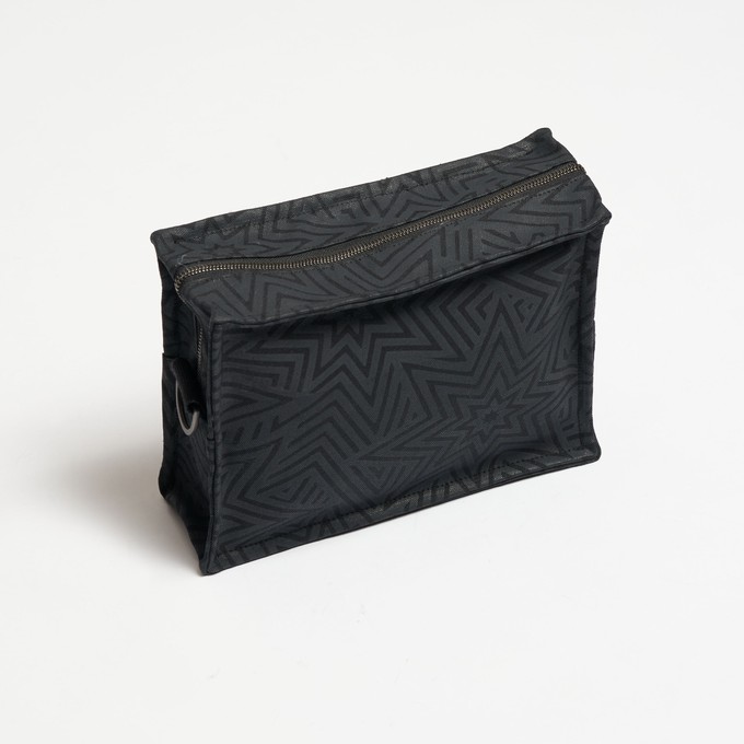 SbS Toiletry Bag M - Star Explosion Black from Souleway