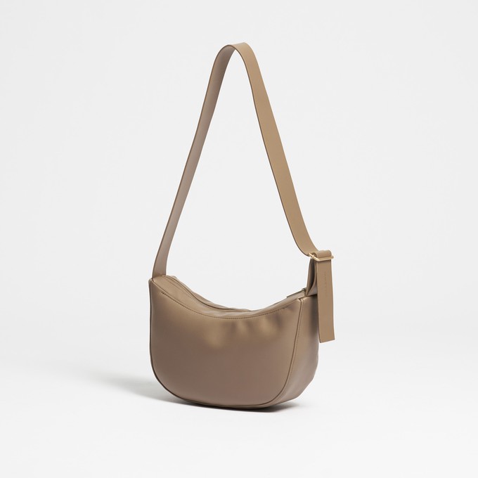 Half Moon Bag S - Mocha Brown from Souleway