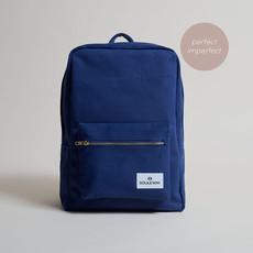 Casual Backpack (imperfect) - Navy Blue via Souleway