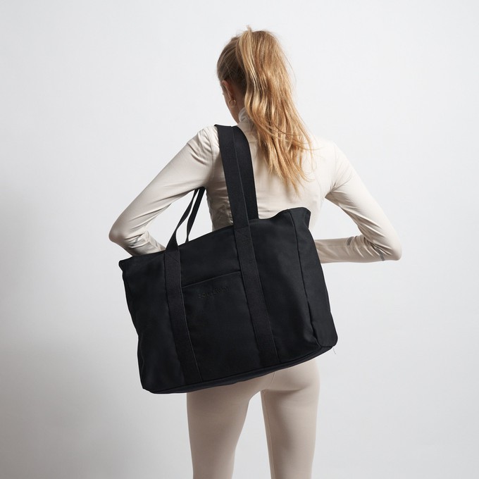 Yoga Tote - Black/Black from Souleway