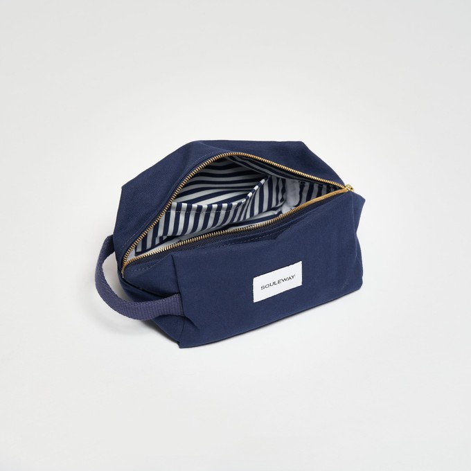 Classic Washbag S - Navy Blue from Souleway