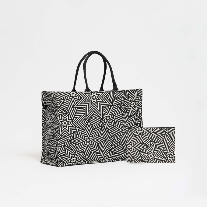 SbS Tote Bag XL Set - Star Explosion Black from Souleway