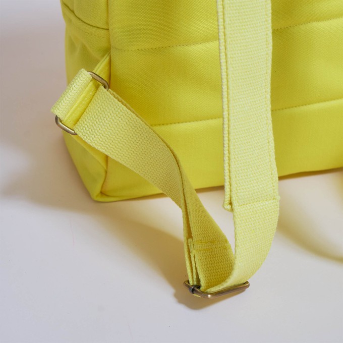 Casual Backpack (imperfect) - Bright Lemon from Souleway