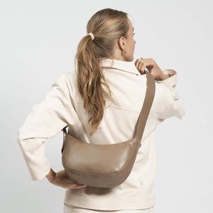 Half Moon Bag S - Mocha Brown from Souleway
