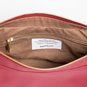 Half Moon Bag S - Cherry Red from Souleway